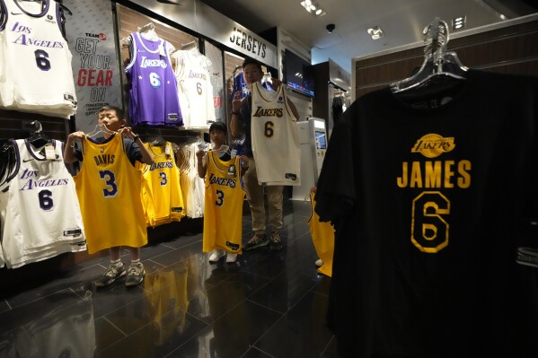 Nba store lebron james lakers best sale